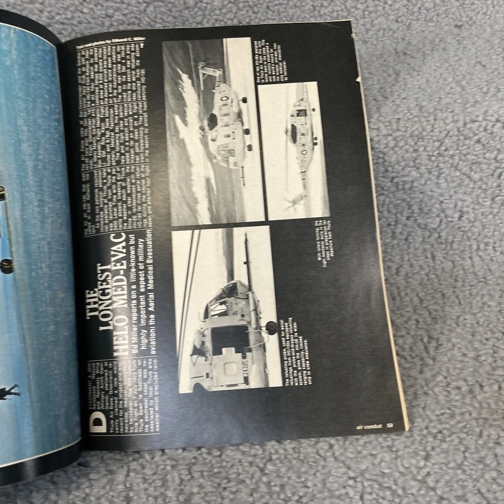 Air Combat Aviation Aircraft Airplane Magazine May 1975 Vol 3‎ No Number 3
